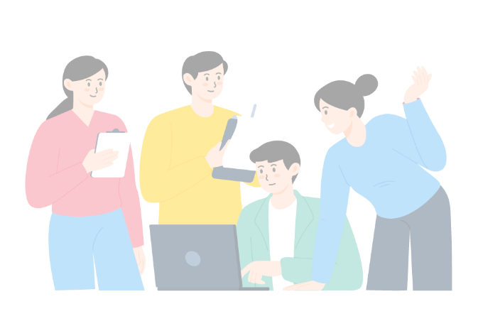 훈련상담신청하기 일러스트